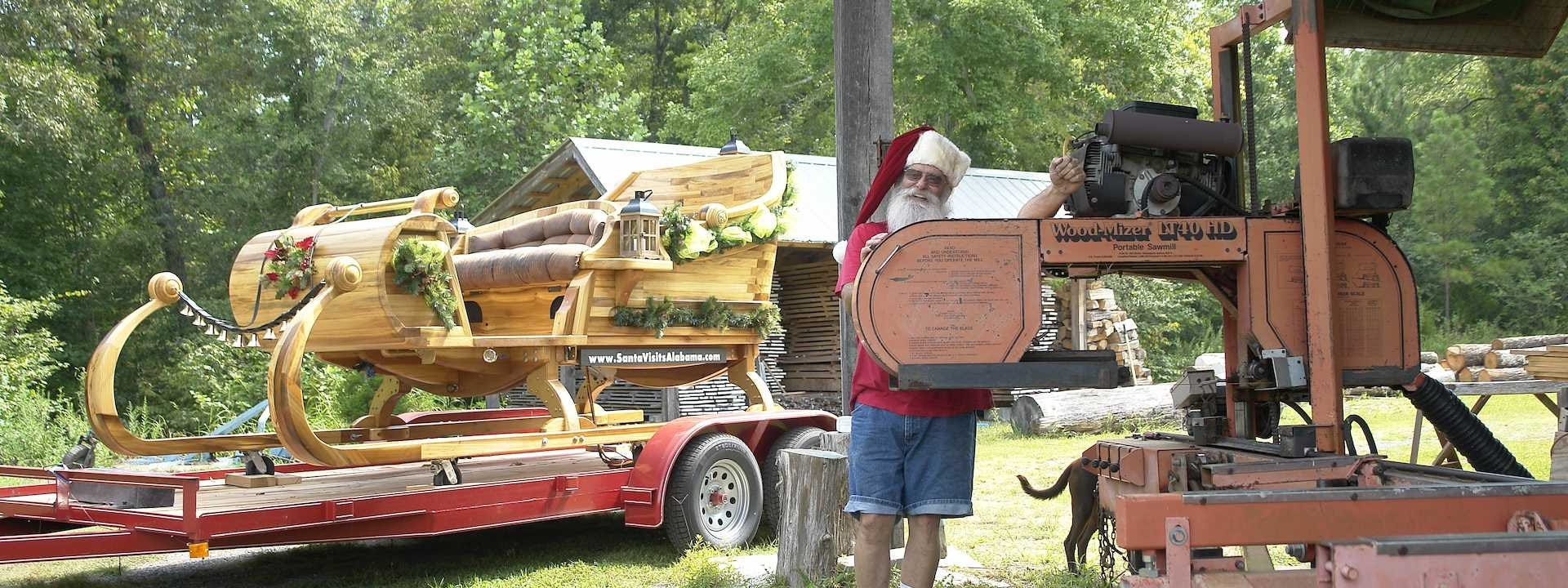 Comment construire un traîneau magique pour le père Noël 